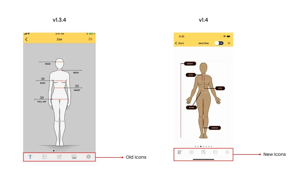 Navigation icons redesigned for visual consistency.